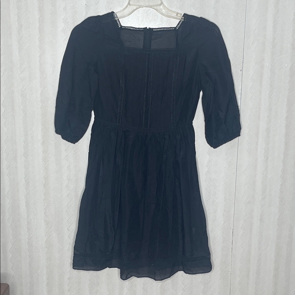 ❤️ 🆕 DAFI Retro Black Dress Size S - Picture 2 of 4